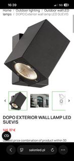 Buitenverlichting (richtbaar), antraciet. Merk: Dopio Suevis, Metaal of Aluminium, Nieuw, Ophalen of Verzenden, Led