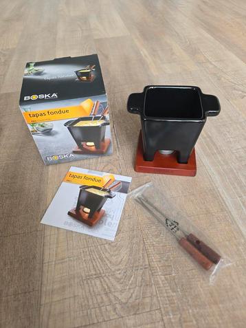 Dure en nieuwe Boska tapas Fondue / kaasfondue set €8 beschikbaar voor biedingen