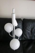 vintage hanglamp uit de jaren '70, Huis en Inrichting, Lampen | Hanglampen, Ophalen of Verzenden, Gebruikt, Glas, Minder dan 50 cm