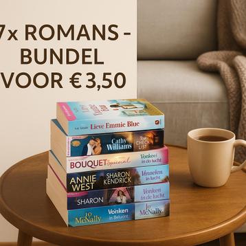 7x Romans – bundel voor €3,50 beschikbaar voor biedingen