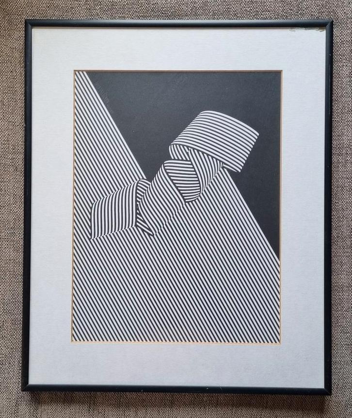 Nico van Stralen - Wendingen Zeefdruk, Antiek en Kunst, Kunst | Litho's en Zeefdrukken, Ophalen