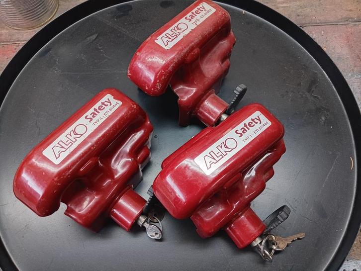 3 disselsloten alko caravan of aanhanger, Caravans en Kamperen, Caravan accessoires, Ophalen of Verzenden