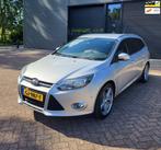 Ford Focus Wagon 1.0 EcoBoost Titanium, Clima, ParkPilot..., Euro 5, Gebruikt, Zwart, Navigatiesysteem