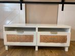 Ikea tv meubel | wit rotan |, Huis en Inrichting, Kasten | Televisiemeubels, Ophalen, Zo goed als nieuw, 25 tot 50 cm, Minder dan 100 cm