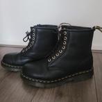 Zwart lederen dr. Martens boots, Ophalen of Verzenden, Zo goed als nieuw, Zwart