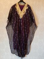 Oosterse jurk paars/goudkleur, Kleding | Dames, Ophalen of Verzenden, Zo goed als nieuw, Carnaval