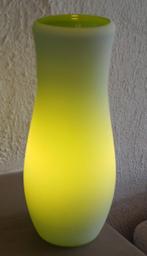 Retro Vintage Ikea Mylonit Glazen Lamp Groen, Ophalen of Verzenden, Zo goed als nieuw, Glas, Minder dan 50 cm