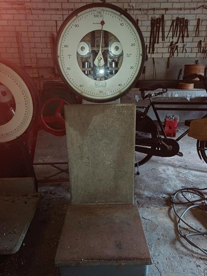 Vintage Weegschaal, Antiek en Kunst, Antiek | Gereedschap en Instrumenten, Ophalen