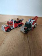 2 vrachtwagen majorette en matchbox, Hobby en Vrije tijd, Modelauto's | 1:50, Ophalen of Verzenden, Gebruikt, Bus of Vrachtwagen