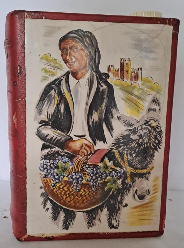 Voor de stiekeme genieter: aardewerk drankkruik in boekvorm, Antiek en Kunst, Curiosa en Brocante, Ophalen of Verzenden