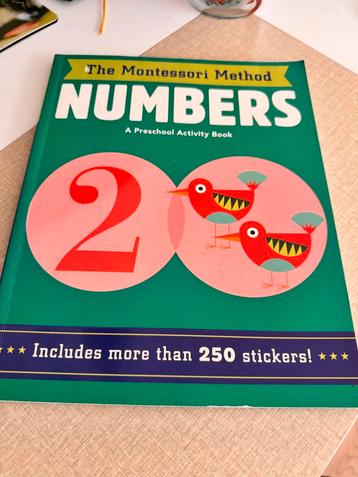 Montessori Methode: Getallen - Activiteitenboek beschikbaar voor biedingen