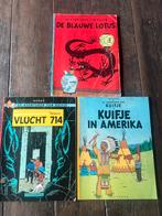 Kuifje Stripboeken - 3 stuks, Meerdere stripboeken, Ophalen, Gelezen