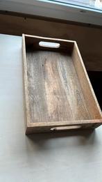 Houten dienblad [iets groter dan een a4], Ophalen of Verzenden, Zo goed als nieuw