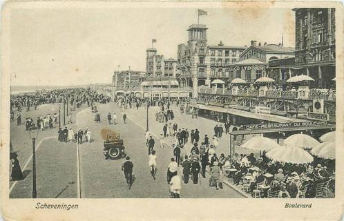 (388-485-023) Scheveningen Boulevard, Verzamelen, Ansichtkaarten | Nederland, Zuid-Holland, Verzenden