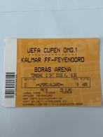 UEFACup ticket Kalmar FF - Feyenoord 021008 Borås Arena Zwed, Eén persoon, Overige soorten, Overige typen
