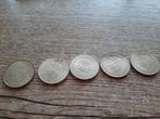 5 Zilveren Tientjes Juliana (1970 & 1973), Postzegels en Munten, Munten | Nederland, Ophalen of Verzenden