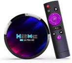 tv box H96 Max 4K 8K Ultra HD, Ophalen, Nieuw, USB 2, Minder dan 500 GB