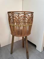 Rotan plantenbak, Tuin en Terras, Bloembakken en Plantenbakken, Ophalen, Gebruikt, Rond
