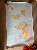HAM wereldkaart 94x150 cm geplastificeerd, Telecommunicatie, Ophalen of Verzenden, Nieuw