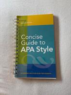 Concise Guide to APA Style - 7th Edition, Boeken, Ophalen of Verzenden, Alpha, Zo goed als nieuw, HBO