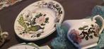 Vintage Engels servies met pauw en bloemen – Myott Meakin –, Ophalen