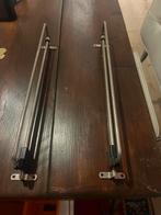 Twee Lundia uittrekbare hangroedes, 200 cm of meer, Zo goed als nieuw, Metaal, 50 tot 75 cm