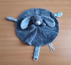 Knuffeldoekje, Knuffel van My Teddy, Rond Grijs Blauw Konijn, Kinderen en Baby's, Speelgoed | Knuffels en Pluche, Ophalen of Verzenden