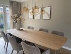 Massief eiken Deens ovale eettafel 160/180/200/220/240cm, 100 tot 150 cm, Eikenhout, Ophalen of Verzenden, Vijf personen of meer