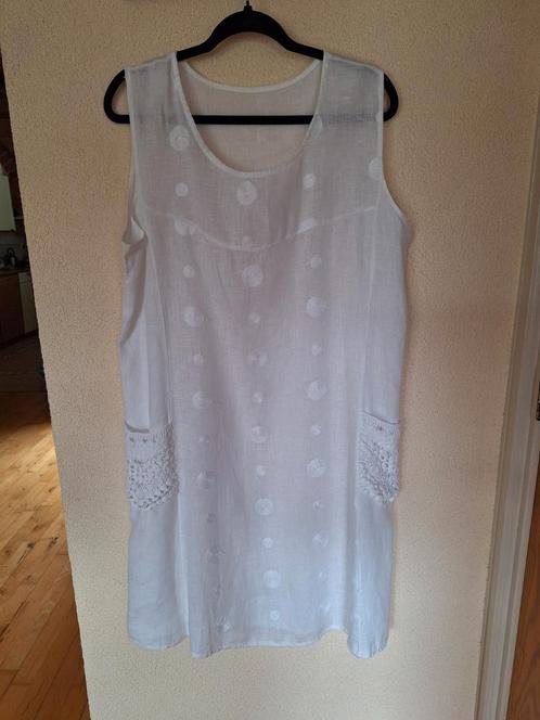 Linnen jurk xl/xxl, Kleding | Dames, Grote Maten, Zo goed als nieuw, Jurk, Ophalen of Verzenden
