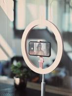 Selfie ring light stand, Ophalen, Gebruikt, Lamp of Flitsset