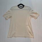 Calvin Klein T-shirt - Maat L - Crème/Zwart, Beige, Maat 42/44 (L), Ophalen of Verzenden, Zo goed als nieuw