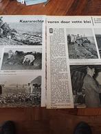 Artikel nationale ploegwedstrijden Jukwerd 1958, Ophalen of Verzenden, 1940 tot 1960, Knipsel(s)