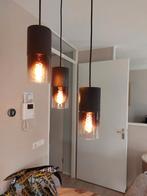 Moderne hanglamp met 3 lampen, Huis en Inrichting, Ophalen, Zo goed als nieuw, Modern, Minder dan 50 cm