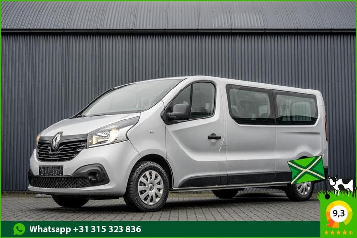 Renault Trafic Passenger *1.6 dCi 9-Pers L2H1 | Incl. BPM, B, Auto's, Renault, Bedrijf, Te koop, Trafic, ABS, Airbags, Alarm, Elektrische buitenspiegels