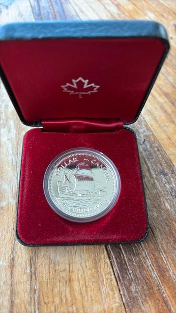 Dollar 1979 - FDC - Canada - zilver in originele verpakking beschikbaar voor biedingen
