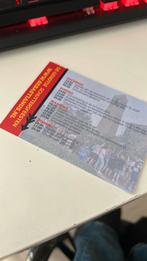 schutterskaart gendt voor aankomend weekend!, Tickets en Kaartjes, Eén persoon