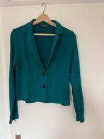 Stretch jasje / blazer Juffrouw Jansen, Kleding | Dames, Maat 38/40 (M), Blauw, Ophalen of Verzenden, Zo goed als nieuw