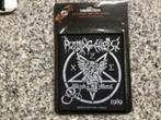 Black metal patch  Rotting Christ  ca 8,5 x 10 cm, Nieuw, Ophalen of Verzenden, Black metal patch  Rotting Christ  ca 8,5 x 10 cm