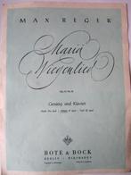 MARIA WIEGENLIED **Oude Bladmuziek uit 1940**, Muziek en Instrumenten, Bladmuziek, Ophalen of Verzenden, Gebruikt, Artiest of Componist