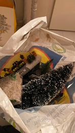 Kerstdorp lemax bomen en accecoires, Diversen, Kerst, Ophalen, Zo goed als nieuw