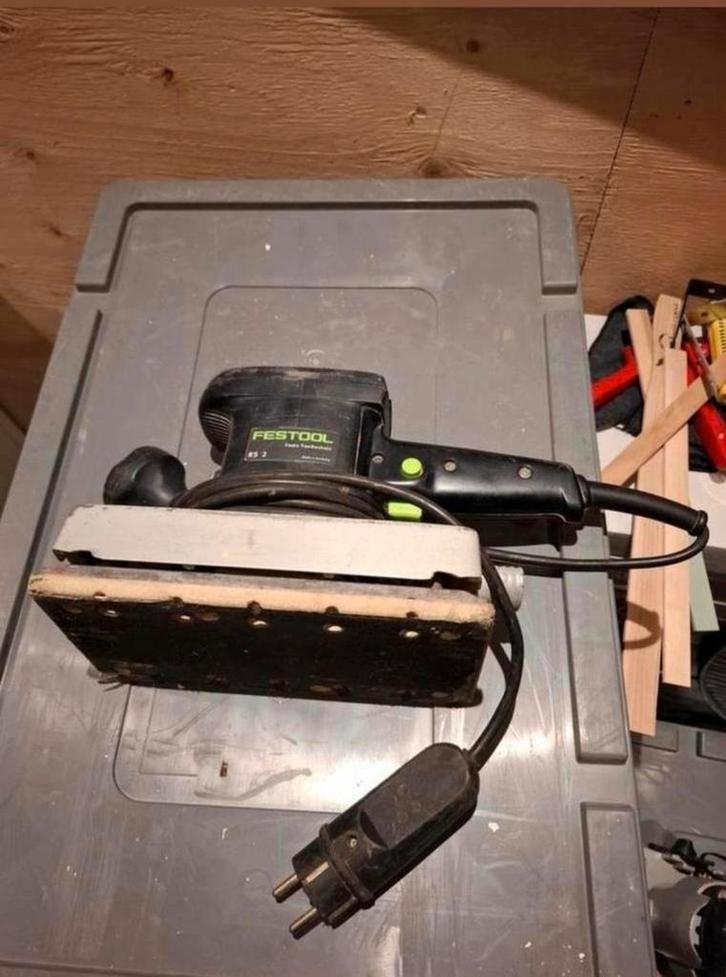 Festool RS 2 vlakschuurmachine, Doe-het-zelf en Verbouw, Gereedschap | Freesmachines, Zo goed als nieuw, Elektrisch, Ophalen of Verzenden