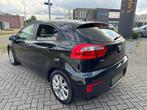 Kia Rio 1.2 CVVT DynamicLine|Cam|CC|Airco|Sensor|Navi, 1027 kg, Gebruikt, 4 cilinders, Zwart