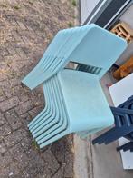 8 ikea stoelen, Ophalen, Gebruikt, Kunststof