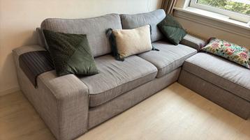 IKEA kivik 3-zits + hocker - afbeelding 3