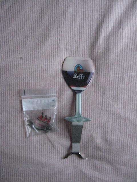 BIER HANDEL LEFFE ., Verzamelen, Biermerken, Nieuw, Reclamebord, Plaat of Schild, Leffe, Ophalen of Verzenden