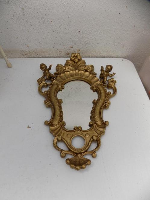 Spiegel italiaanse stijl hangspiegel gang toilet slaapkamer, Huis en Inrichting, Woonaccessoires | Spiegels, Gebruikt, Minder dan 50 cm