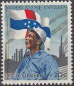 Nederlandse-Antillen -CNA.22- 1960 - Vlag - Dag vd Arbeid, Verzenden, Postfris