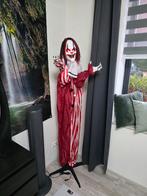 Griezelige Halloween Psycho Clown Decoratie, Ophalen of Verzenden, Nieuw, Feestartikel, Halloween of Griezel