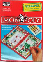 MONOPOLY REISSPEL - kleine speldelen - cpl.-  nieuw, Hobby en Vrije tijd, Gezelschapsspellen | Bordspellen, Nieuw, Reisspel, Parker