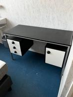 Vintage stalen bureau, Huis en Inrichting, Bureaus, Ophalen, Gebruikt